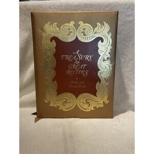 A Treasury of Great Recipes By Mary And Vincent Price Cookbook-1965 1st Edition